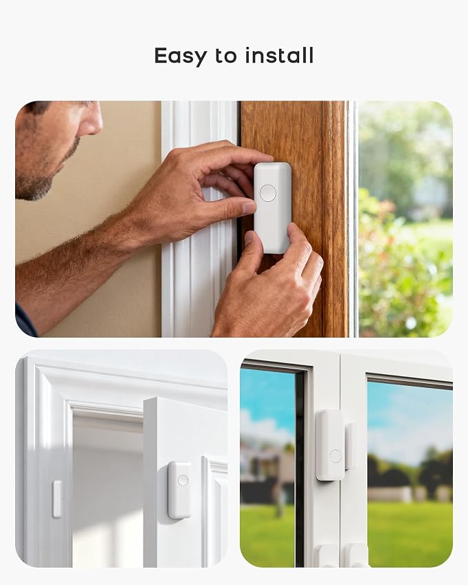 WiFi Door Alarm System, Wireless Alarm System 5 Piece Kit - Image 6