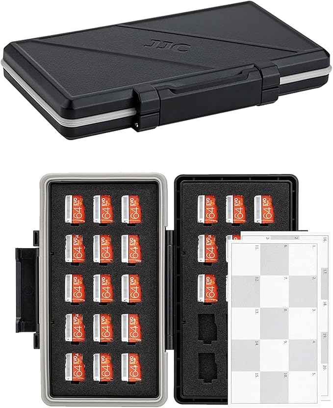 30 Slots Micro SD Card Case by JJC