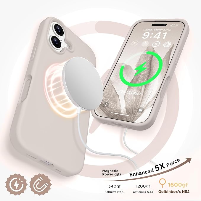 GolbinBox Magnetic for iPhone 17 Case, Compatible - Image 4