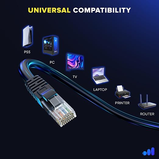 Maximm Cat 6 Ethernet Cable 3 ft - Image 6