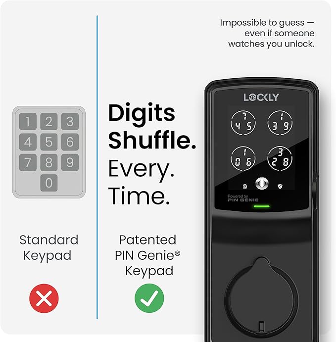 Lockly Secure Plus, Keyless Entry Door Lock, Smart Locks - Image 5