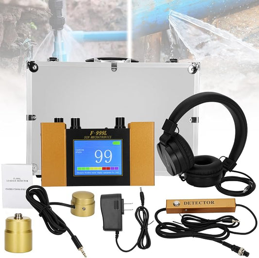 Underground Water Leak Detector, Water Pipe Leak Detector, Two Size Sensors by Unknown