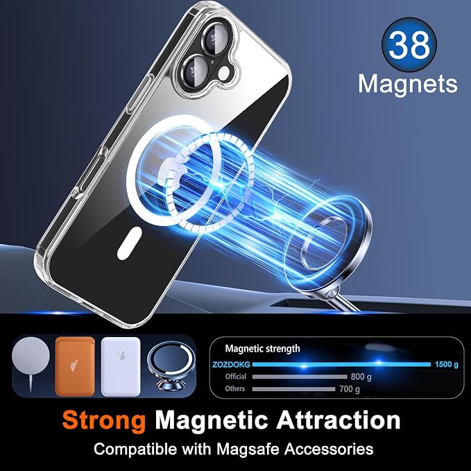 for iPhone 16 Plus Case Clear - Image 3