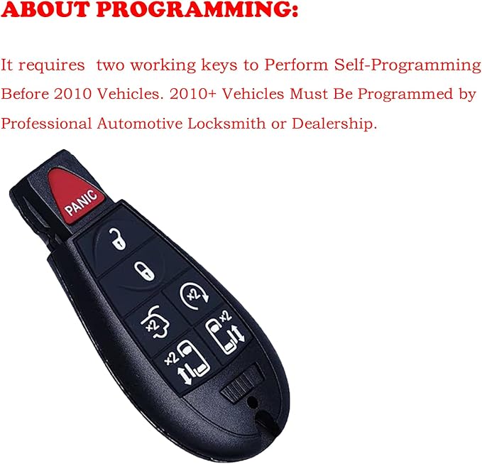 MechanMagic Key Fob Replacement Compatible - Image 4