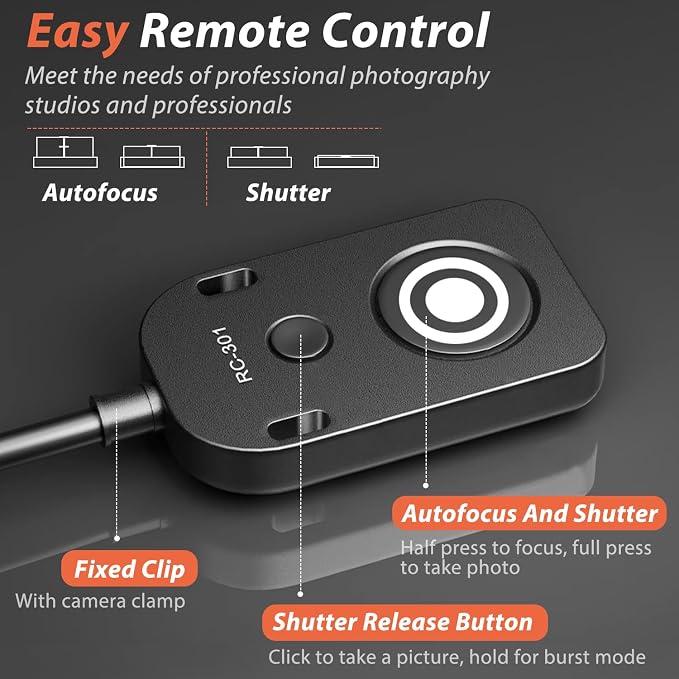 for Canon R5C Video Cable Release Cable Remote Camera Small Shutter Release - Image 4
