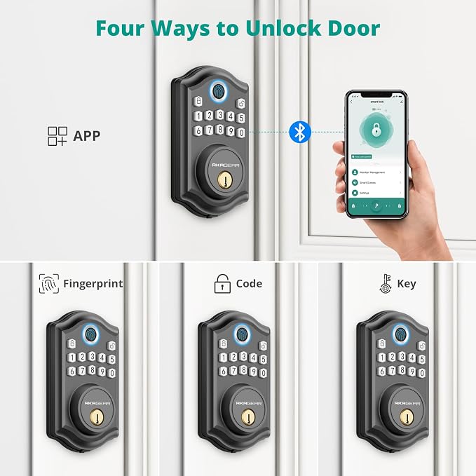 AkaGear Keyless Entry Door Lock - Image 4