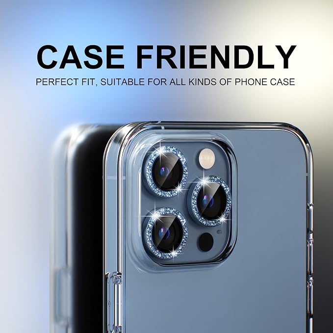 Choiche Compatible for iPhone 13 Pro/iPhone 13 Pro Max Camera Lens Protector - Image 4