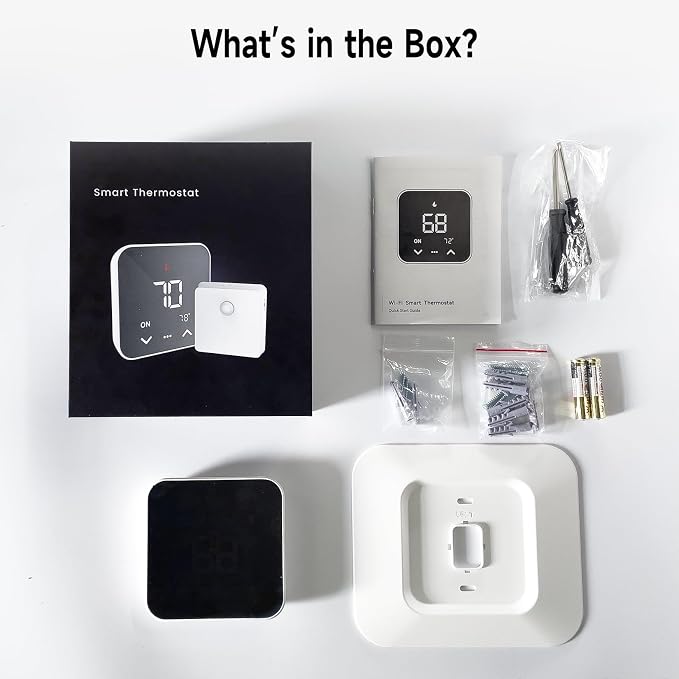Smart Thermostat for House, WiFi Programmable Thermostat, Compatible - Image 8