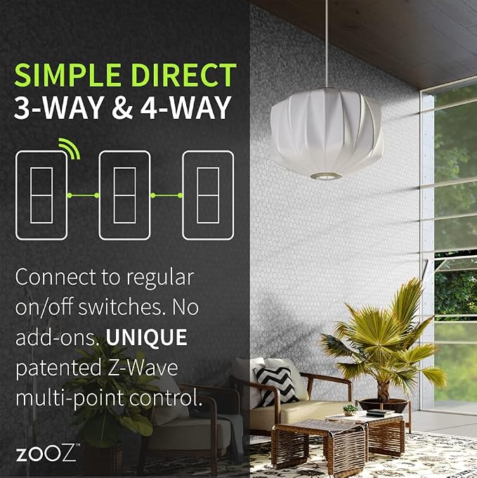 Zooz 800 Series Z-Wave Long Range S2 On Off Switch ZEN76 800LR - Image 3