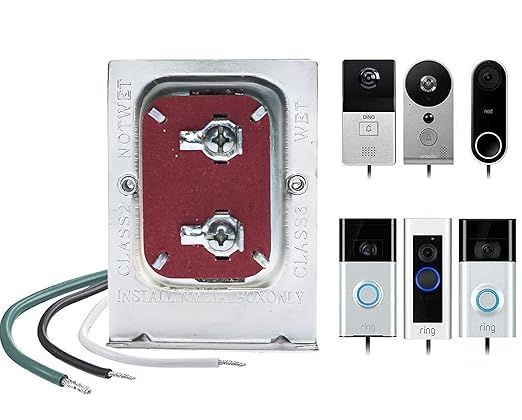 Doorbell Transformer, 30VA Comptible by RAGNAROS