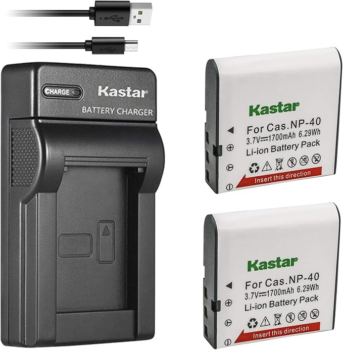 Kastar Battery & Slim USB Charger by Kastar