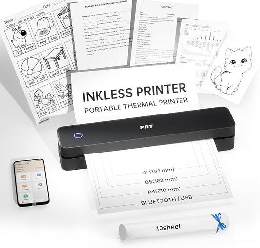 PRT Portable Printers Wireless for Travel by PRT