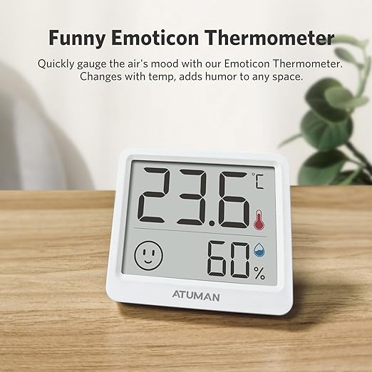 ATuMan Mini Digital Hygrometer Indoor Thermometer - Image 6