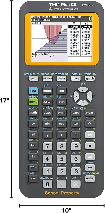 Texas Instruments TI- 84Plus CE Teacher's 10 Pack Graphing Calculator - Image 4