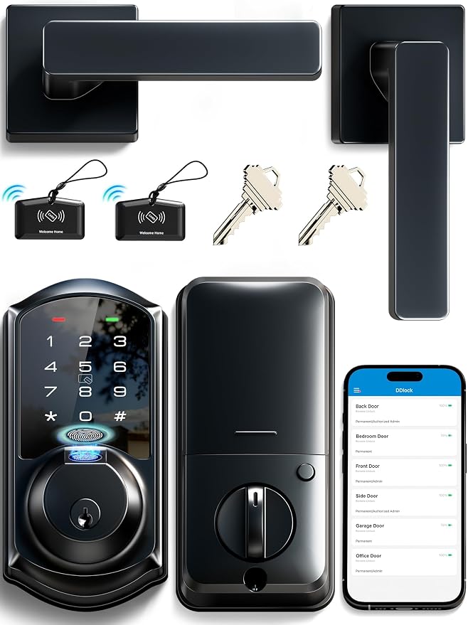 Veise VE07-L Fingerprint App Control Smart Locks by Veise