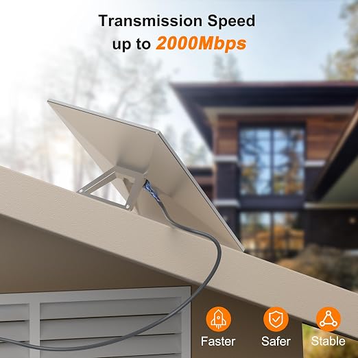 Starlink Gen 3 30FT/9M Short Ethernet Cable, Waterproof Outdoor Extension - Image 3