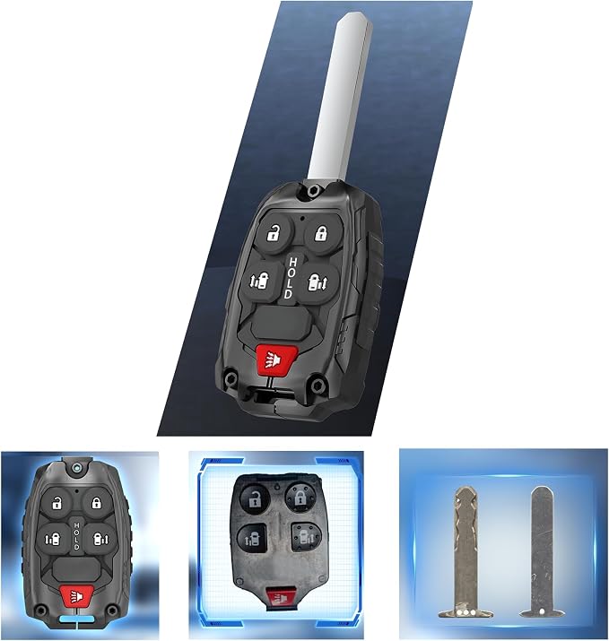 Keyless Entry Systems for Honda Key Fob Shell Fits for Honda Odyssey Remote Key - Image 3