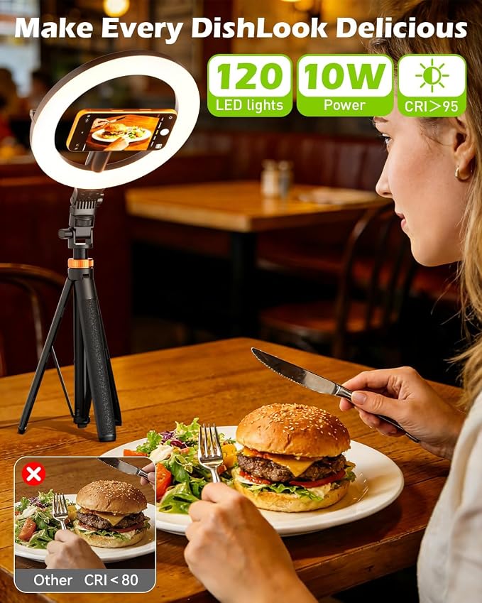 CloudValley 10" Magnetic Ring Light - Image 7