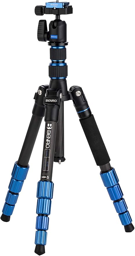 Benro Slim Travel FSL09CN00 Carbon Fiber Tripod Kit – Lightweight 5-Section by Benro
