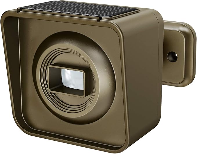 Solar Driveway Alarm Wireless Outside 1/2 Mile Long Range, 3 Sensitivity & by Chtoocy