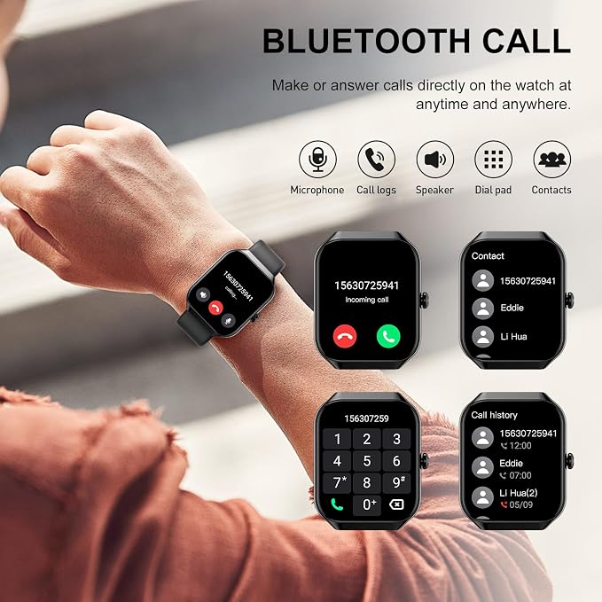 Smart Watch, 1.96"HD Smartwatch - Image 2