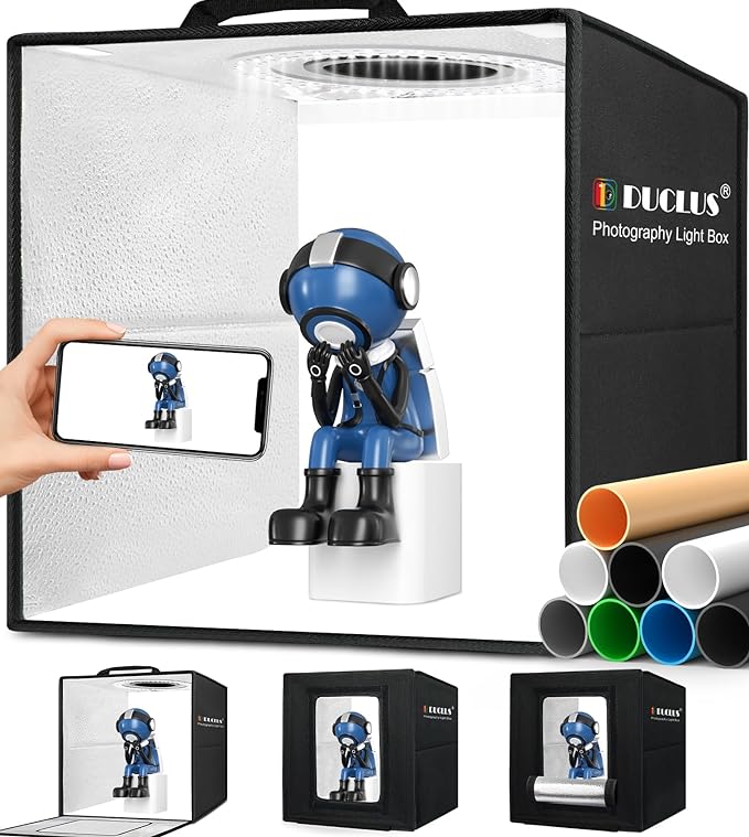 DUCLUS Light Box Photography, Portable Lightbox by DUCLUS