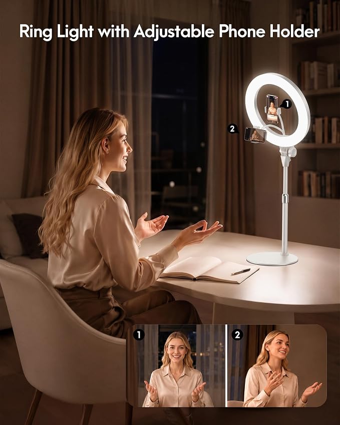Ring Light with Stand, Zoom Lighting - Image 10