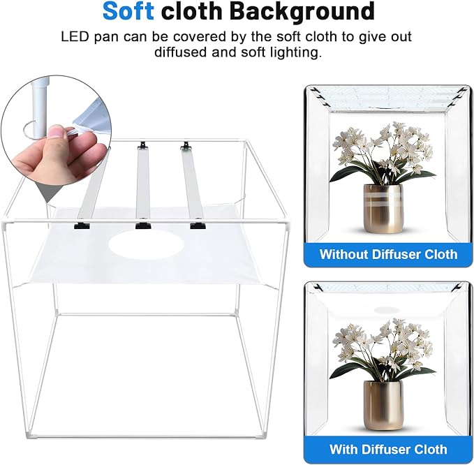 32x32 Inch Photo Studio Photo Light Box - Image 3