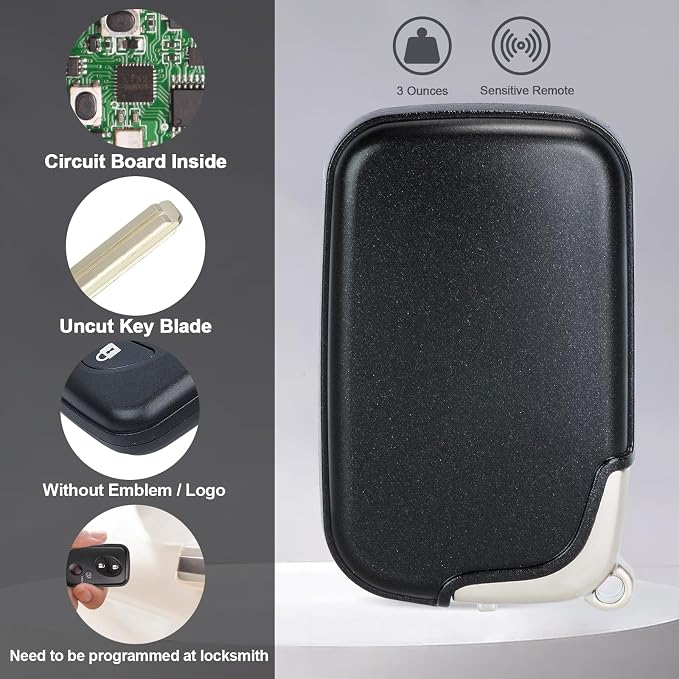 Keymall Smart Key Fob Transmitter Keyless Entry Remote Replacement - Image 5