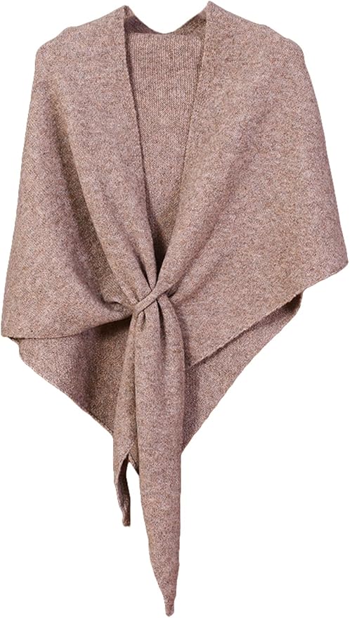 Shawls Wraps Women Triangle Sweater Scarf Warm Wool Blend Pashmina Cape Cold by Obosoyo