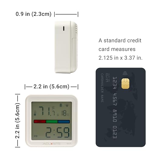 AcuRite Digital Indoor Thermometer and Hygrometer - Image 3