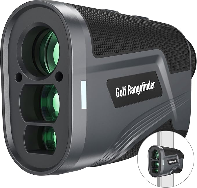 Golf Ranger Finder with Slope, 1100 Yard Range Finder, Magnetic Golf Range by Donosen