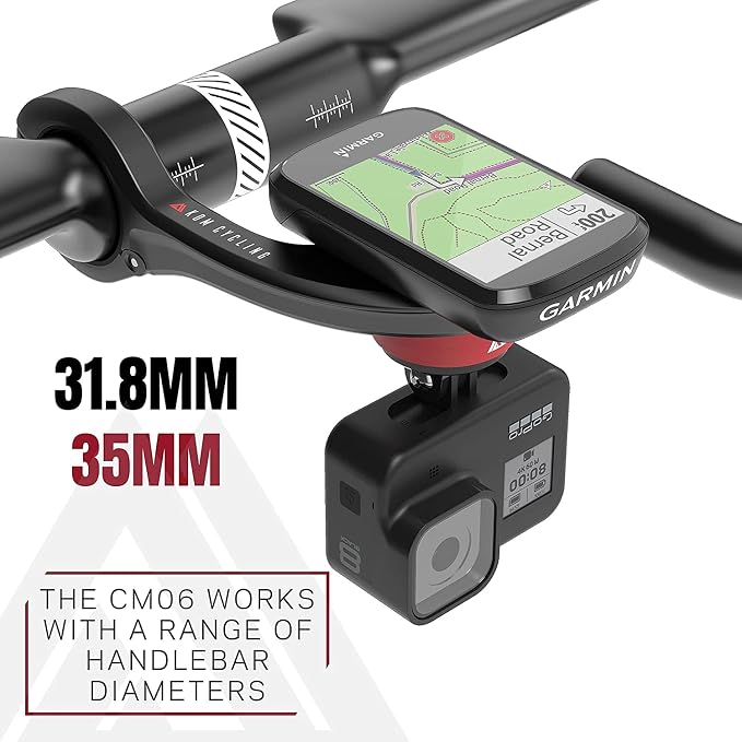 KOM Cycling CM06 Quick Release GoPro Computer Mount - Image 5