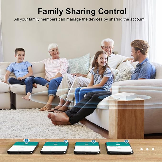 ZigBee Hub WiFi & Bluetooth Dual Mode Gateway, Tuya Smart Bridge Wireless - Image 7