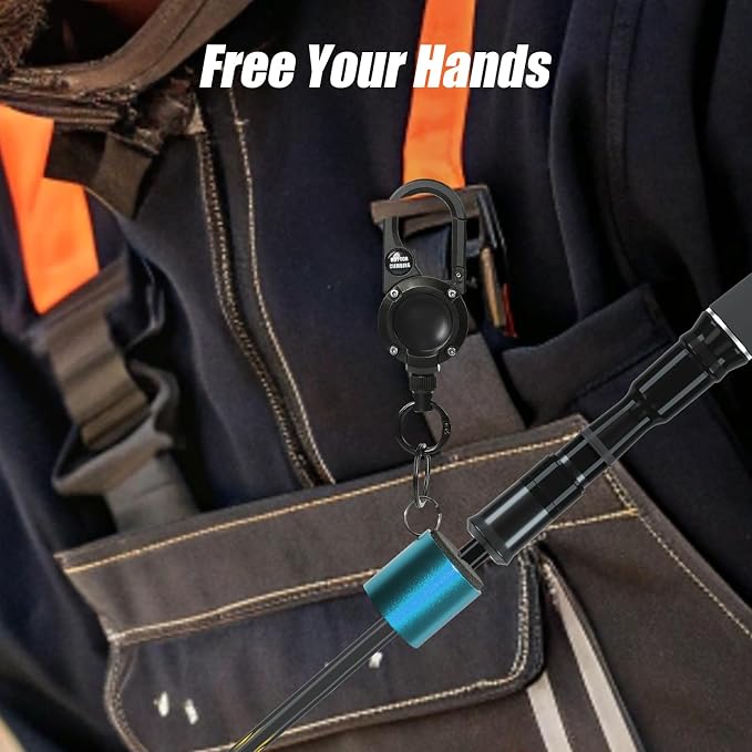 Fishing Rod Clip, Wearable Fishing Rod Holder, Portable Fishing Rod Accessory - Image 2