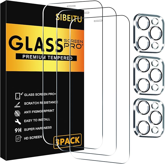 SIBEITU 3 Pack Screen Protector by SIBEITU