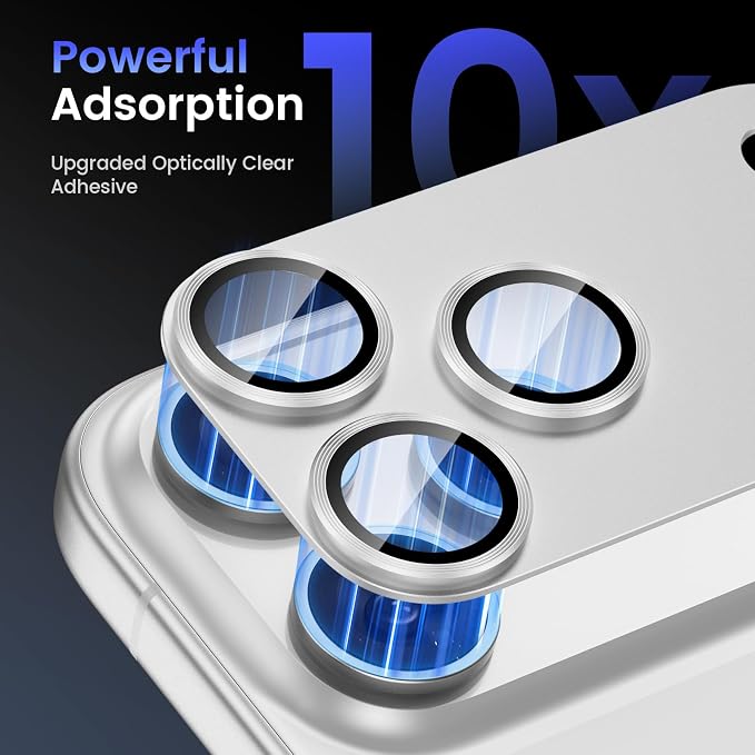 Tensea for iPhone 17 Pro Camera Lens Protector, Metal Aluminum Alloy Tempered - Image 4