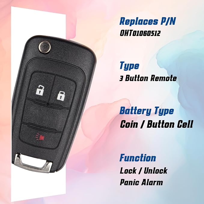 Key Fob Keyless Entry Remote Compatible - Image 5