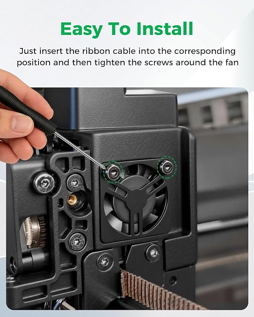 Creality Official K2 Plus Extruder Motor Cooling Fan, Rapid Heat Dissipation - Image 7