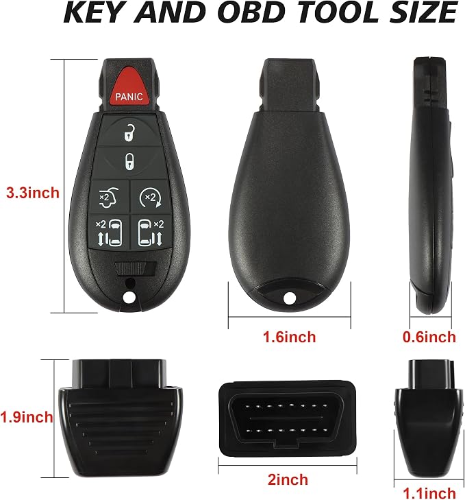Key Fob Replacement, Keyless Entry Remote Kit - Image 12
