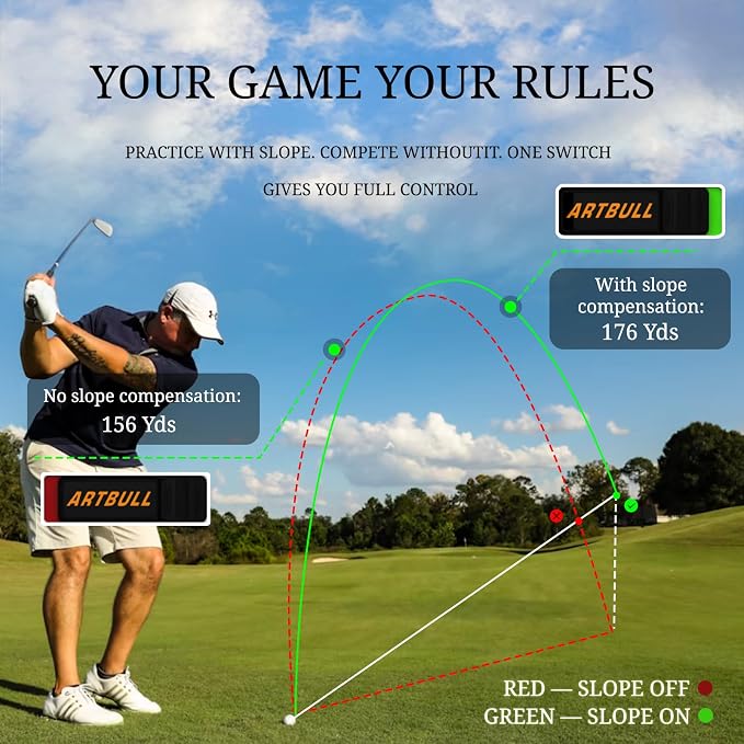 7 in 1 Golf Laser Rangefinder 6X Magnification - Image 4