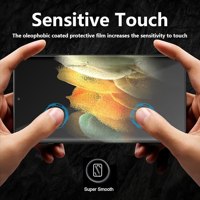 1 Pack for Samsung Galaxy S21 Ultra Privacy Screen Protector - Image 8