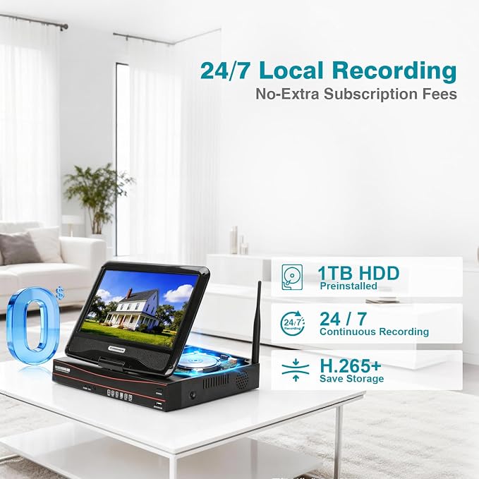 10CH Expandable Wireless Security Camera System - Image 4