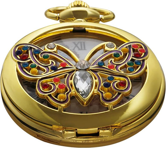 Men's Pocket Watch, Arabic Digital Dial Pocket Watches by Whodoit