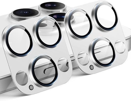 TAURI 2 Pack for iPhone 16 Pro Max/16 Pro Camera Lens Protector, Full Coverage by TAURI