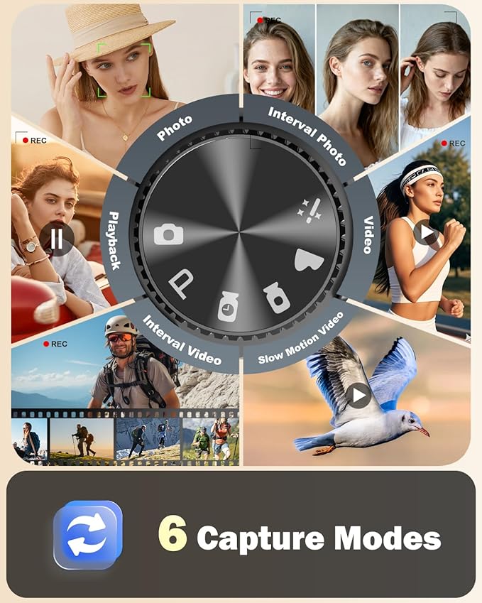 NBD 8K Digital Cameras for Photography, 64MP Camara Fotograficas, Travel - Image 4