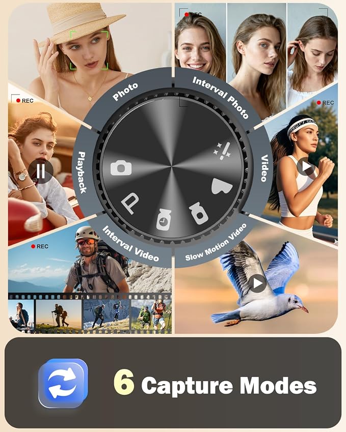 NBD 8K Digital Cameras for Photography, 64MP Camara Fotograficas, Travel - Image 3