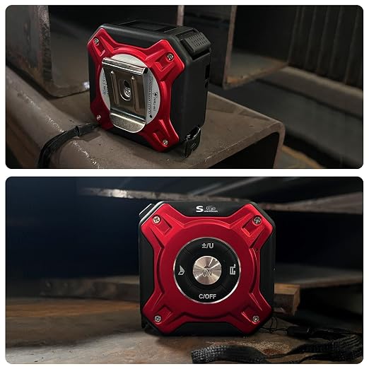 2 in 1 Laser Tape Measure with Level | 131ft/40M Laser Distance Meter Display - Image 9