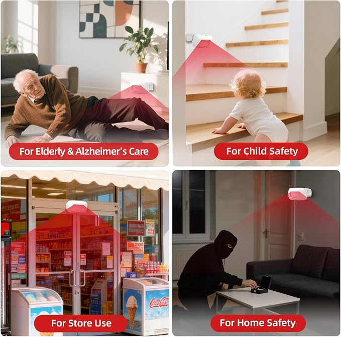 CallToU Bed Alarm for Elderly Adults Sensor Alarm and Fall Prevention for - Image 7