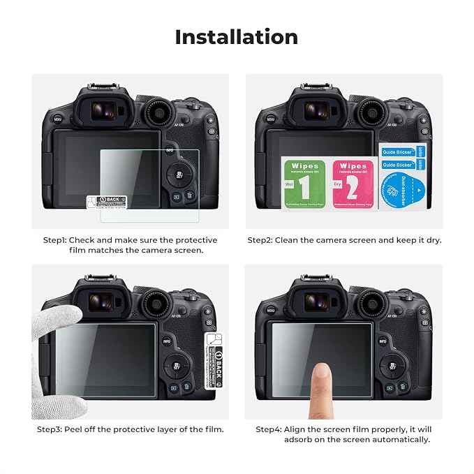 K&F CONCEPT 3pcs Screen Protector Compatible - Image 5